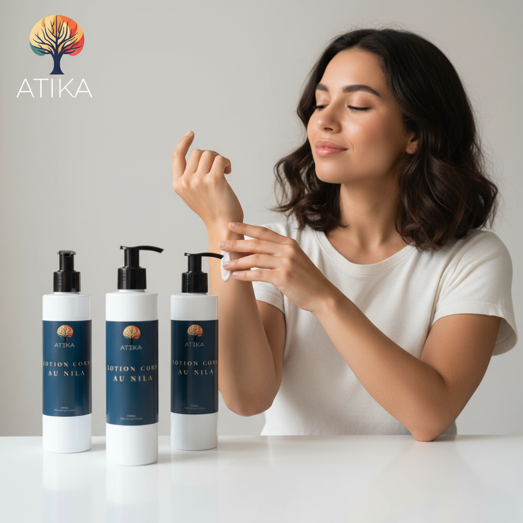 Lotion Corps au Nila | Lotion Corps Hydratation Intense | Lotion Éclat Naturel au Nila | Lait Corps Hydratant Profond | Lait Corps Éclat Sublime | Crème Hydratante Corps au Nila | Lotion Corps Touche de Lumière | Lotion Ultra-Hydratante au Nila | Soin Corps Éclat Lumineux | Lait Corps Douceur au Nila